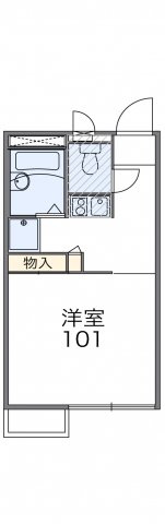 レオパレスエクセレントNo.8の間取り|画像2