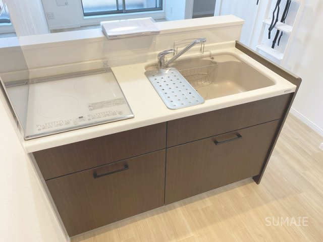 ガーデンヒルズ宮原のキッチン|お掃除しやすいIHコンロ☆彡