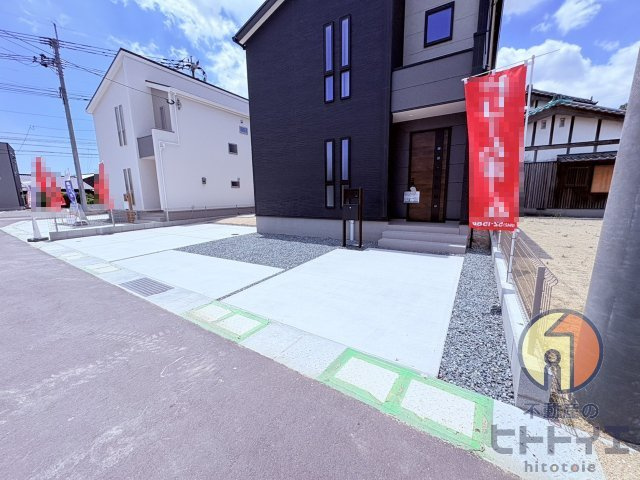 新築建売)三潴郡大木町大字侍島の駐車場