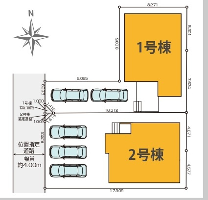 関場町1期【名戸ヶ谷小学校:徒歩8分】の区画図