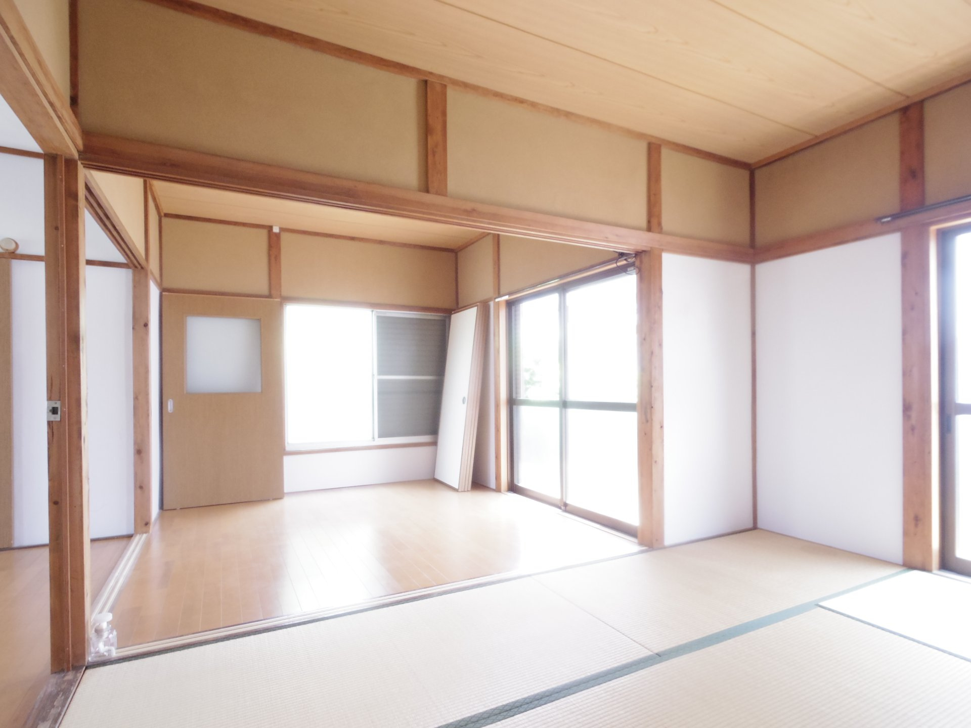 下里貸家の内装