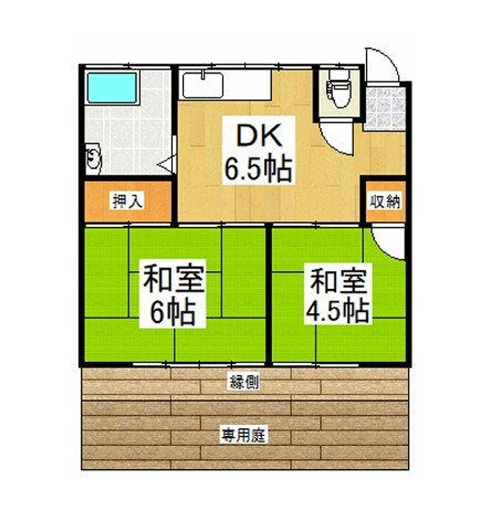 金子住宅の間取り