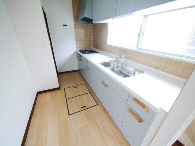 茂原市東部台　中古戸建のキッチン|内外装リフォーム済み令和8年2月 都市ガス上下水 駐車2台可 敷地約73坪家庭菜園。ドックラン可