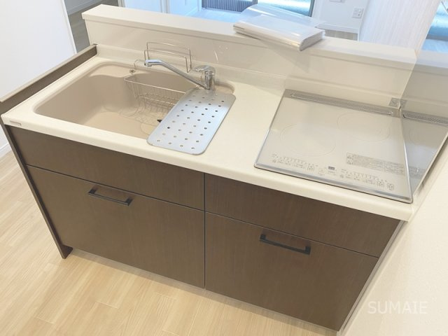 ガーデンヒルズ宮原のキッチン|お掃除しやすいIHコンロ☆彡