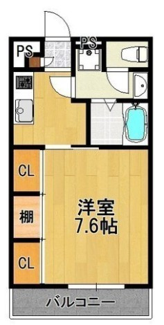 ラ・ヴェリテ水天宮の間取り