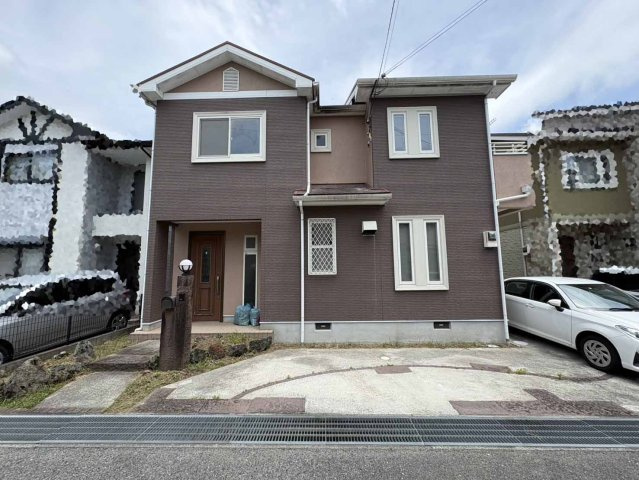 菖蒲が丘二丁目一戸建の外観|落ち着いた雰囲気の外観です