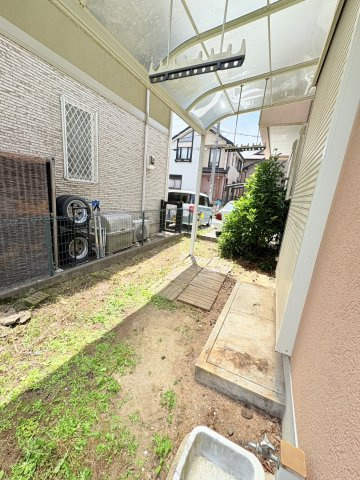 菖蒲が丘二丁目一戸建の庭|お庭で自由な時間を過ごせます