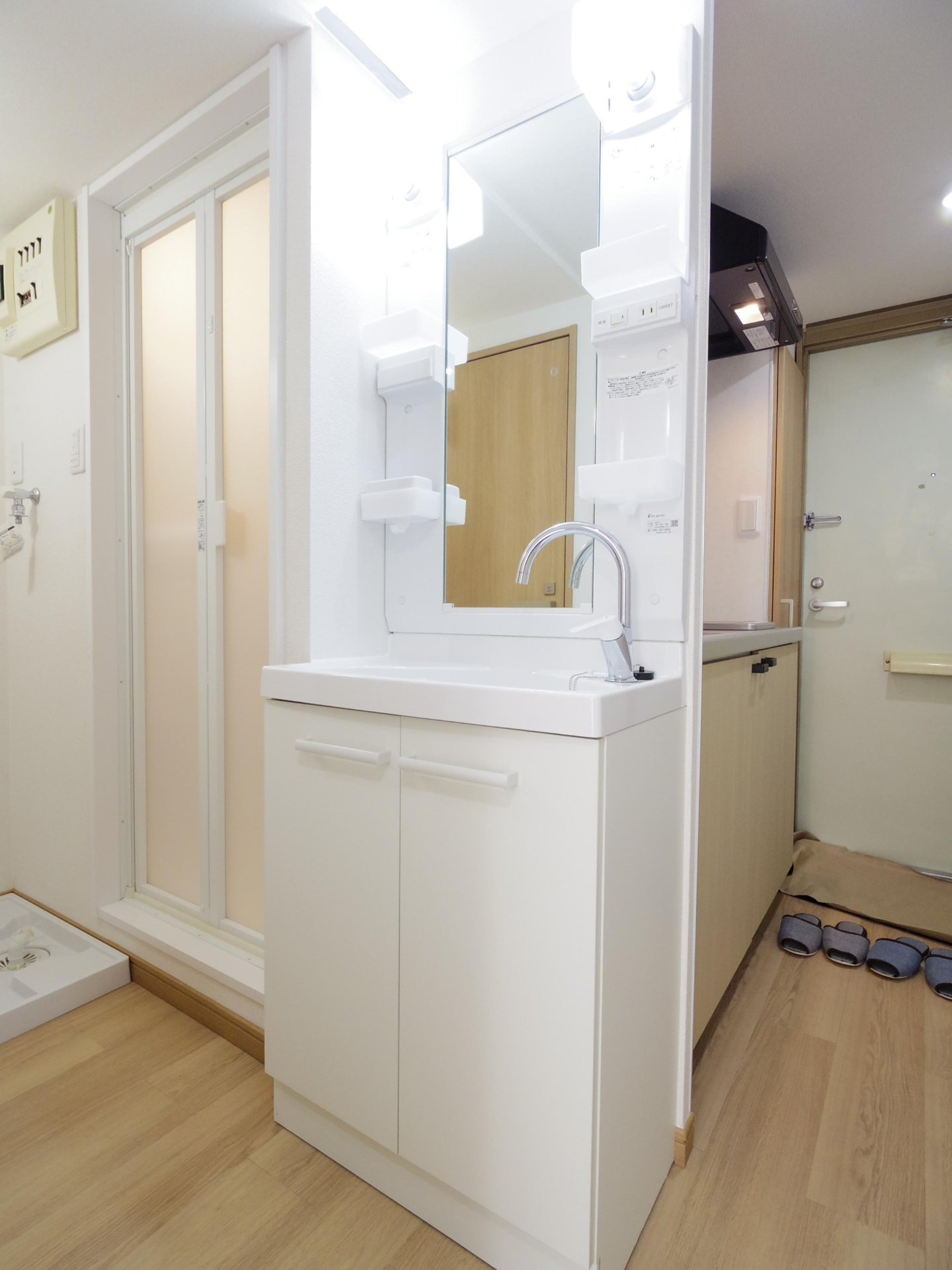 クレール小山の洗面所