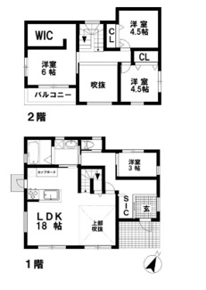 【間取り】 | 福岡県糟屋郡宇美町とびたけ3丁目