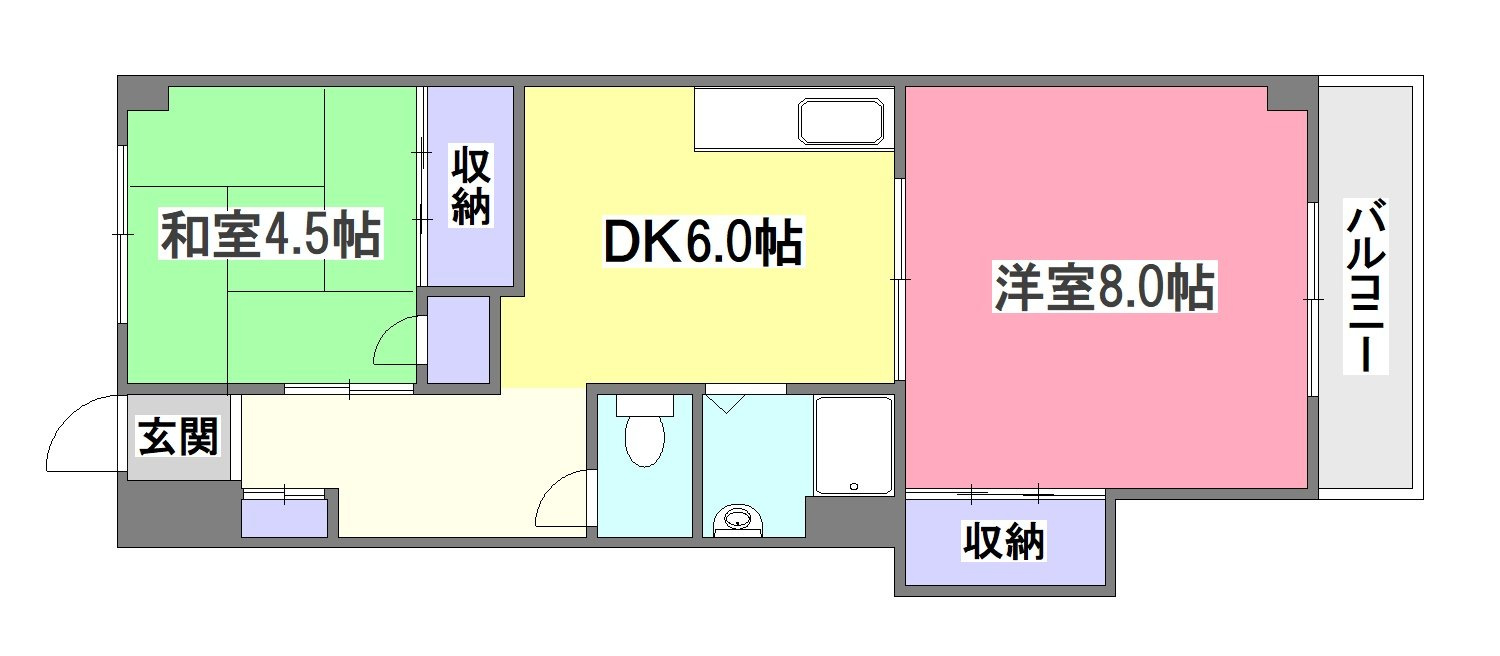 山登ビルの間取り