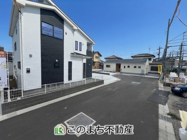 LiveleGarden.S下野市上大領の前面道路含む現地写真|前面道路含む現地写真