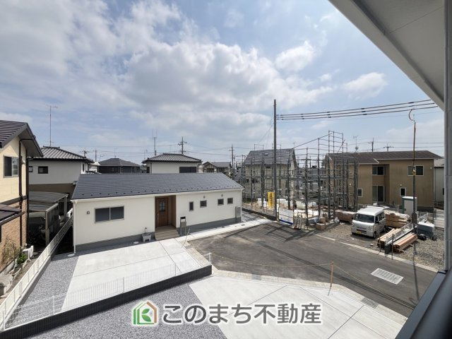 LiveleGarden.S下野市上大領の展望|バルコニーからの眺めです♪