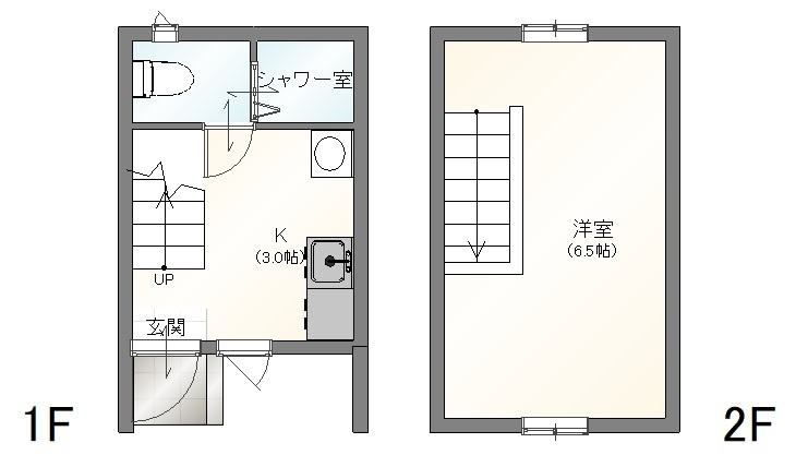 クラシャス善導寺【キャッシュバック対象物件の間取り
