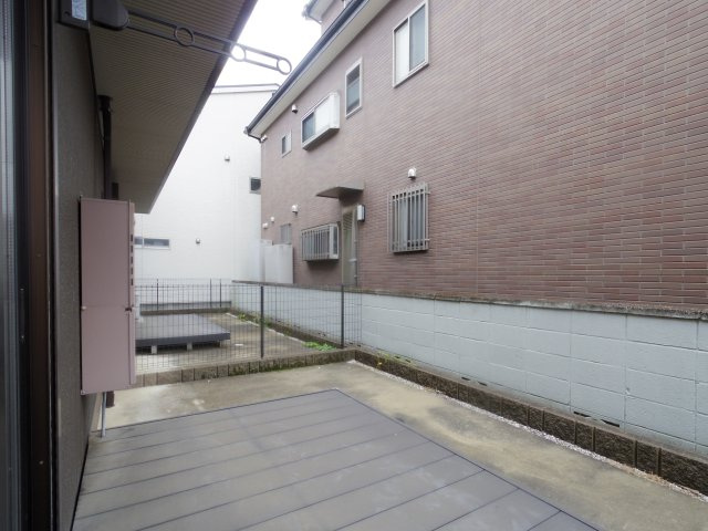 未来樹　参号棟のバルコニー