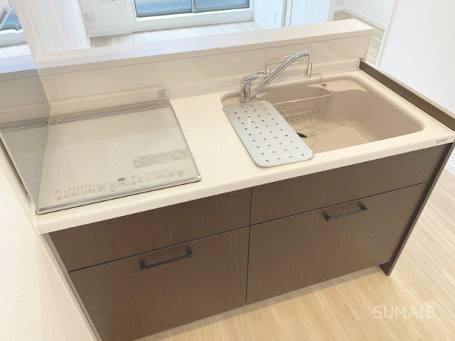 ガーデンヒルズ宮原のキッチン|IHコンロでお手入れ簡単！