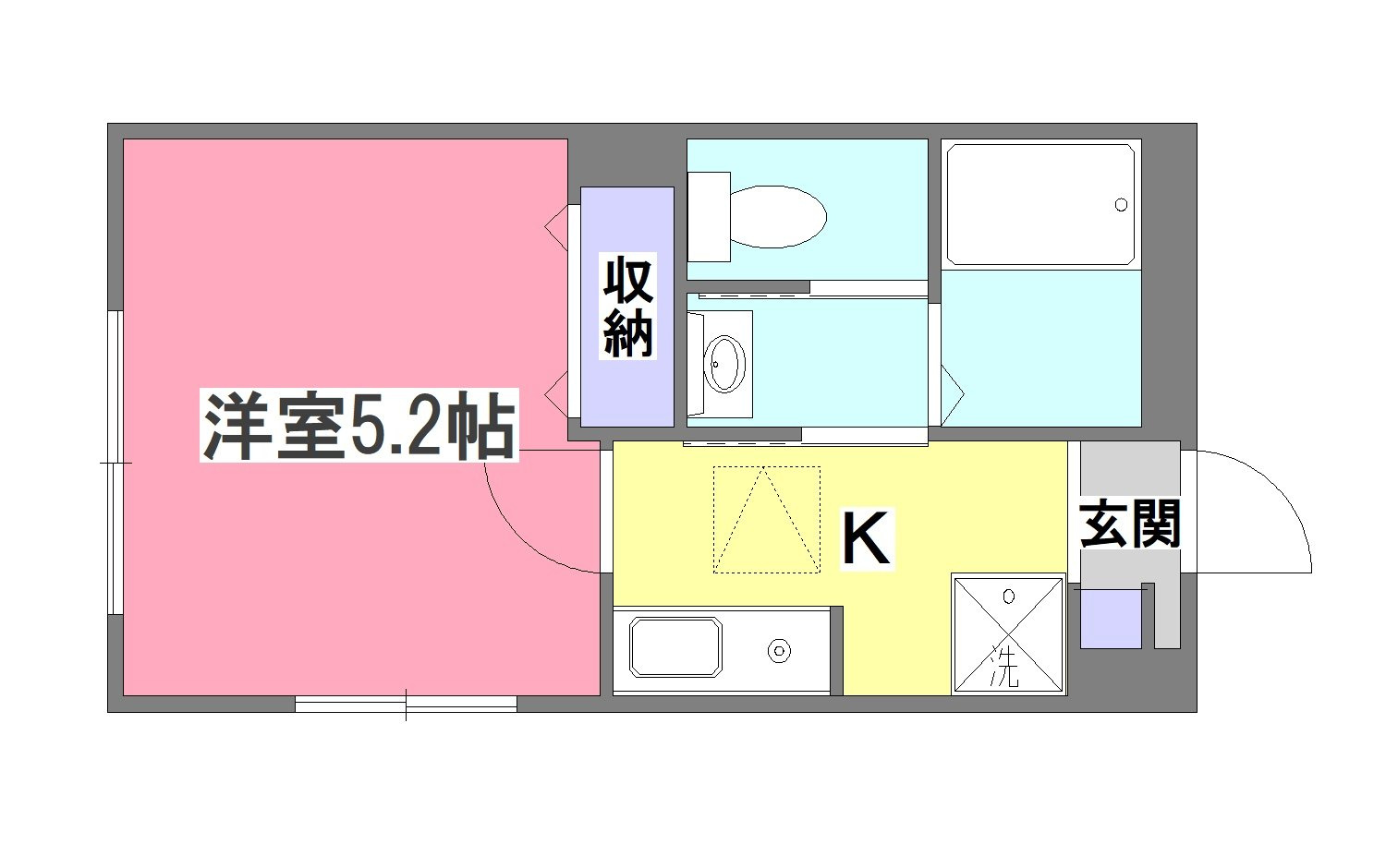 コーラルコート秋津　弐番館の間取り