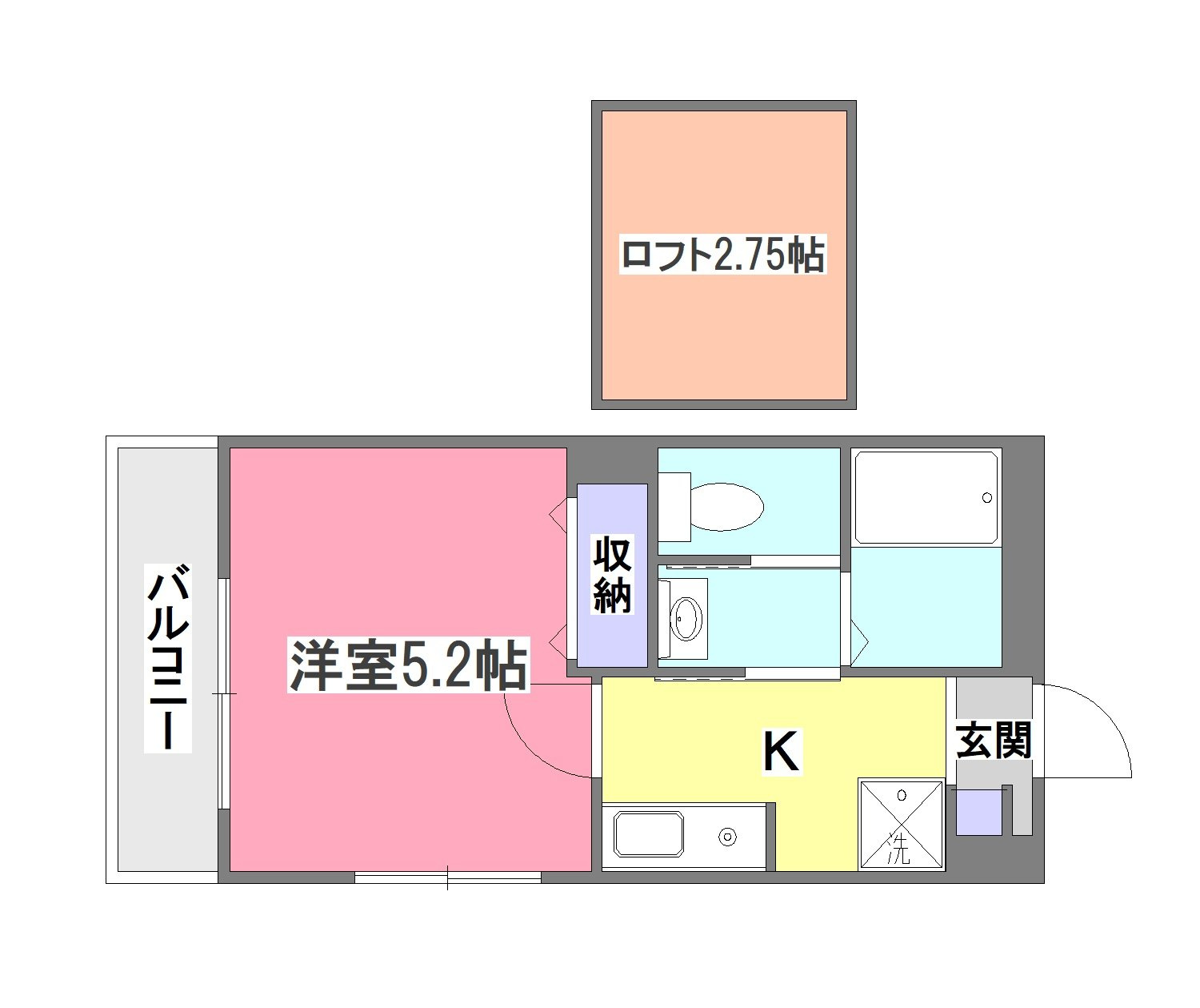 コーラルコート秋津　弐番館の間取り