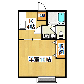 ヒルコート東中山の間取り