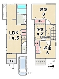 【間取り】 | 右京区太秦中筋町