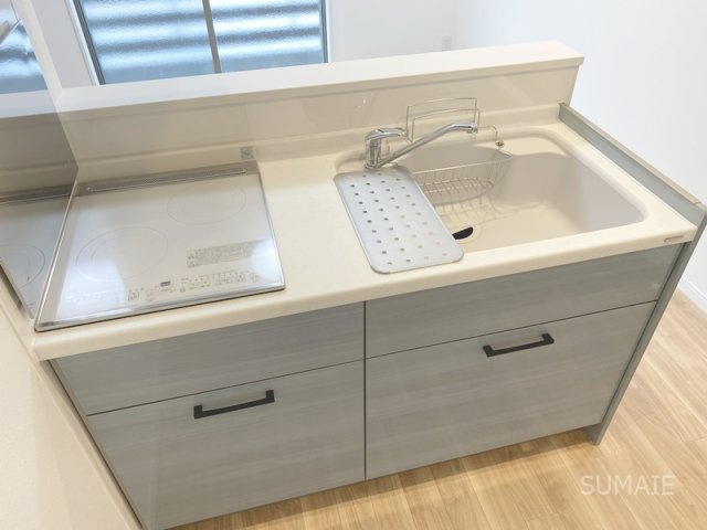 ガーデンヒルズ宮原のキッチン|IHコンロでお手入れ簡単！