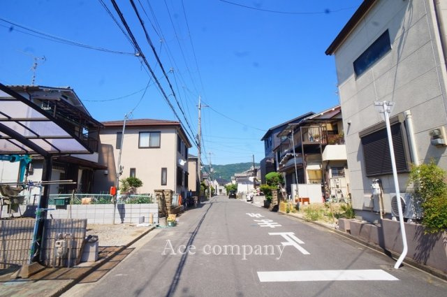 【前面道路含む現地写真】 | 八尾市二俣1丁目 | 【前面道路：ゆったり幅員約6.7ｍ！】