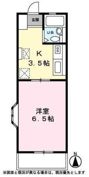 清蓉ハイムの間取り