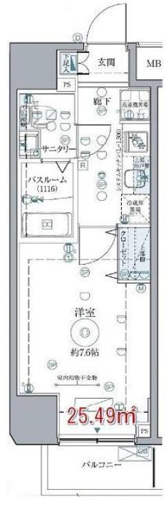CREVISTA西巣鴨(クレヴィスタ西巣鴨)の間取り