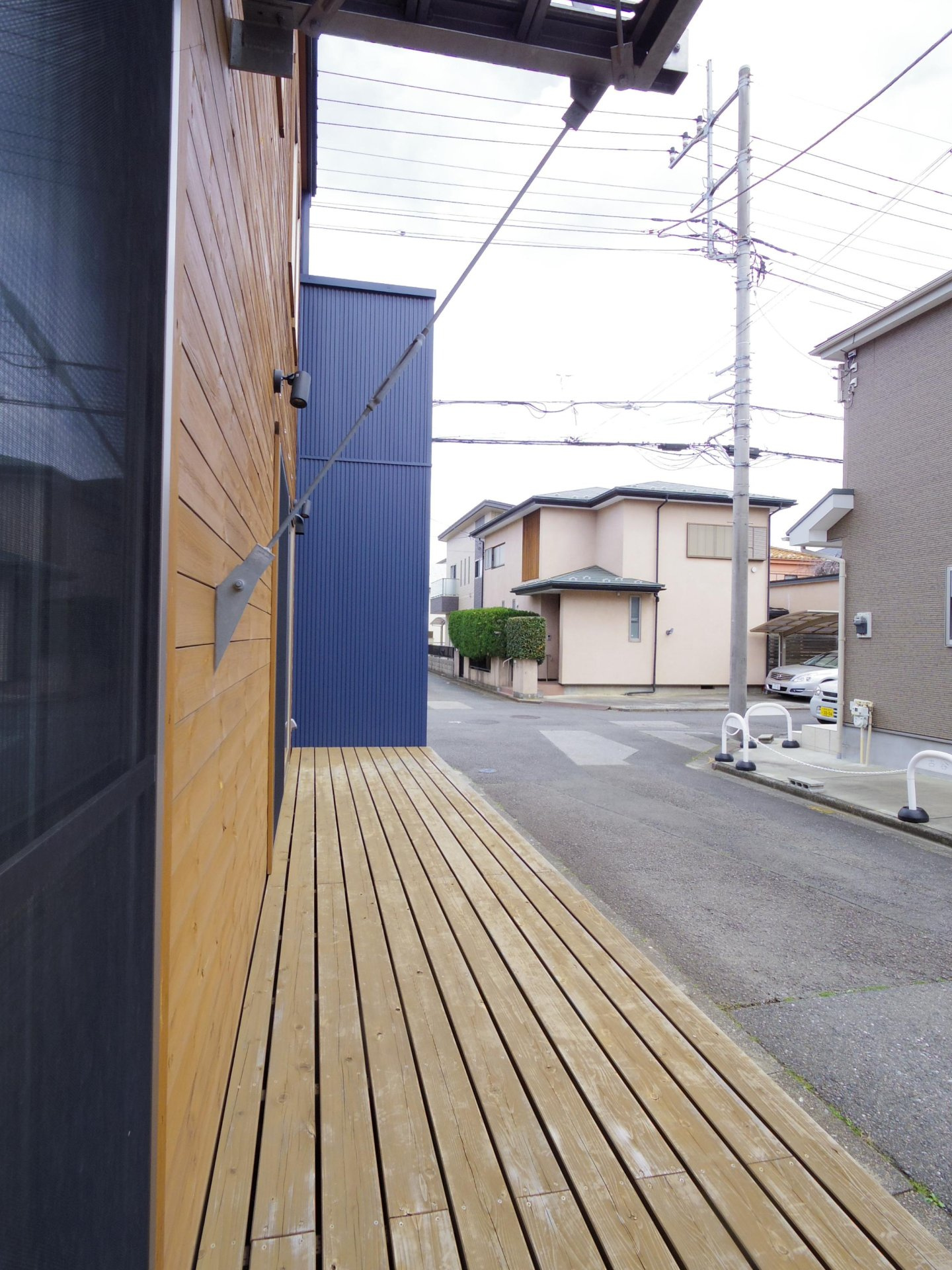 小山３丁目貸家のバルコニー