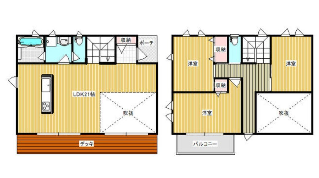 小山３丁目貸家の間取り
