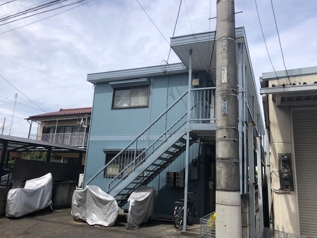 ハイツ西谷の外観|★敷地内に駐輪場あります♪　★バイクも相談♪
