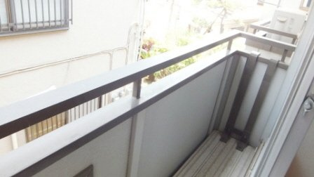 フォーブルイシイＢのバルコニー|日当り良好バルコニー