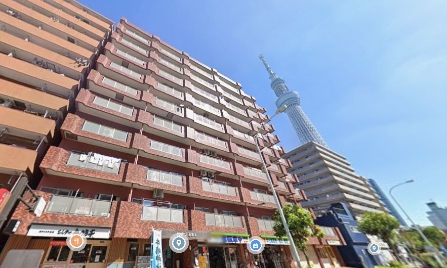 墨田区吾妻橋３丁目の賃貸マンション