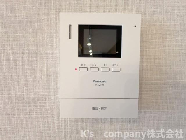◎藤沢市片瀬海岸2丁目　片瀬東映マンションのセキュリティ|訪問者の顔が確認できるテレビモニター付きインターフォン☆