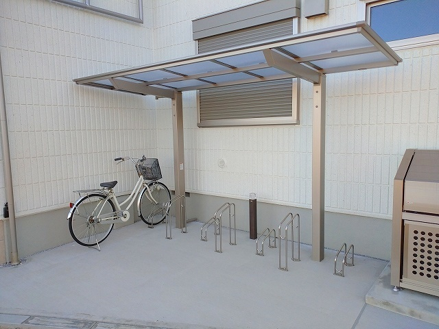 メゾン　ソレイユのその他共用部分|★自転車駐輪場★