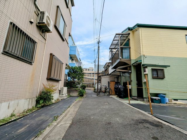 葛飾区金町２丁目の売地の前面道路含む現地写真|～前面道路含む現地写真～