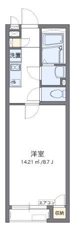 クレイノフォレスト早坂の間取り|代表的な間取のため実際の間取とは異なる場合があります