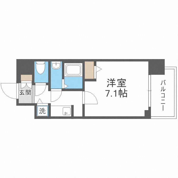 S-RESIDENCE天満Gracisの間取り