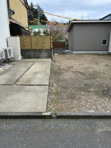 福井市足羽1丁目　土地の外観