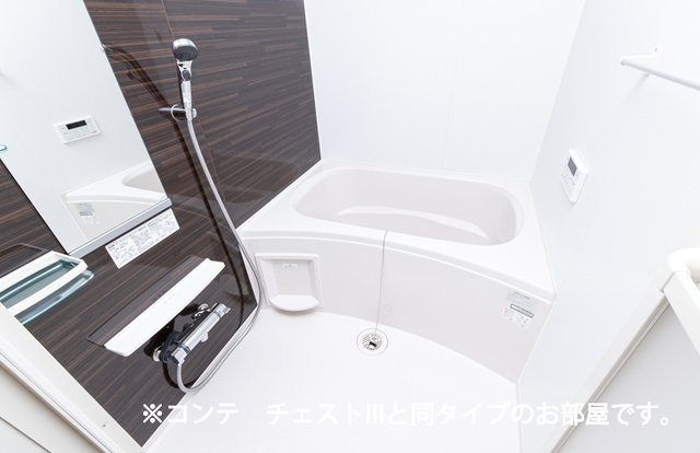 ヒカルサ坂戸の浴室