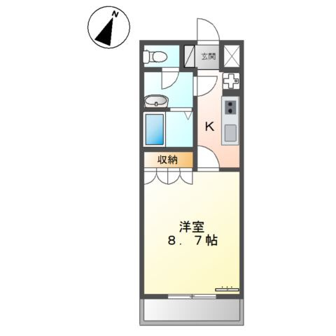 プリムールの間取り