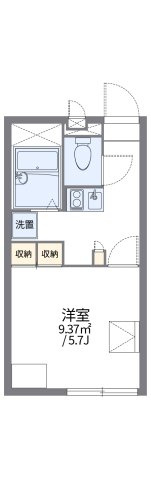 レオパレスアネックスの間取り