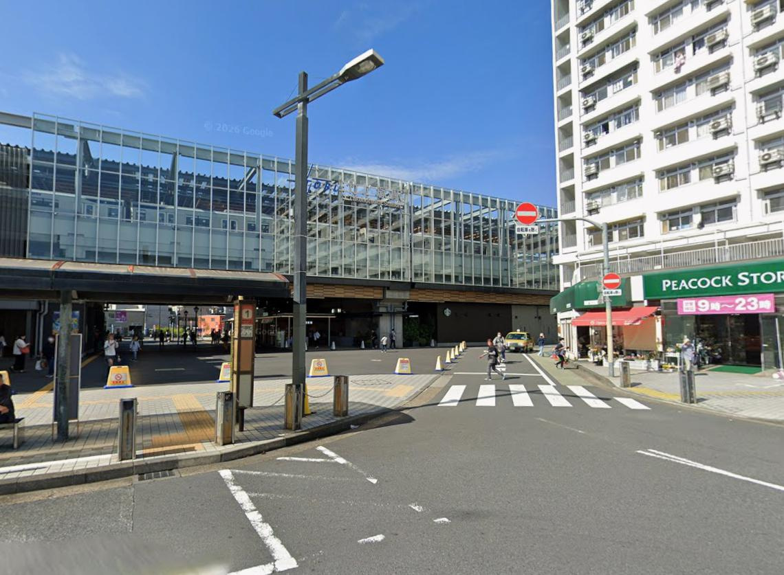 足立区竹の塚１丁目の店舗事務所の周辺