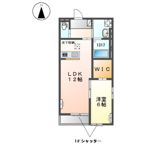 ボナール久保町の間取り