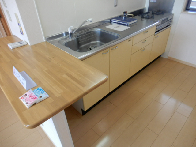 パークハイム弐番館　A棟のキッチン
