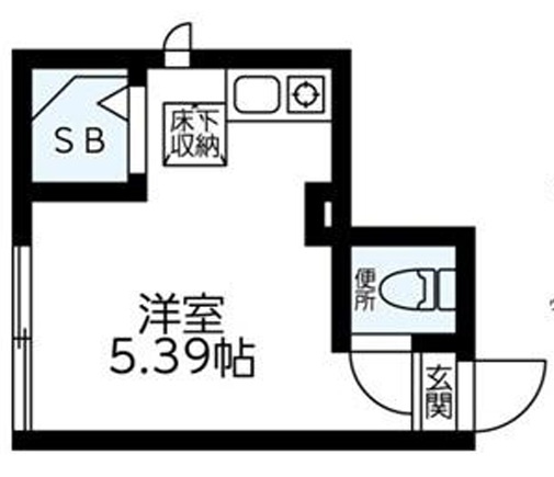 ＣＡ氷川台の間取り