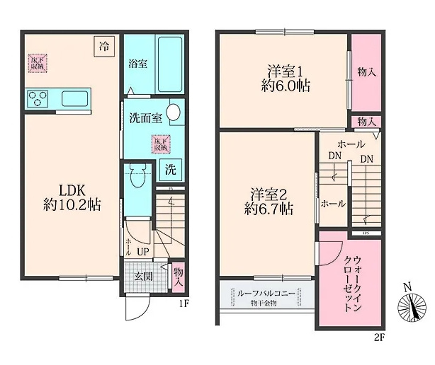 【間取り】 | BLOOM COURT