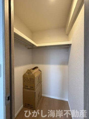 ダイアパレスエクシード茅ヶ崎の収納|新規リフォーム完了！　ウォークインクローゼット