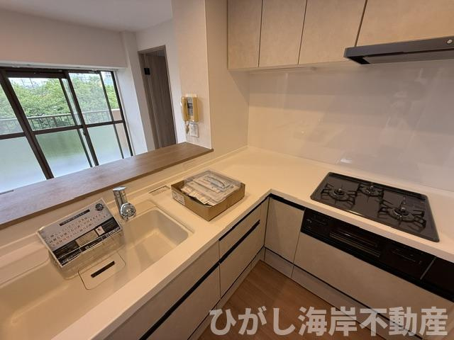 ダイアパレスエクシード茅ヶ崎のキッチン|新規リフォーム完了！　システムキッチン