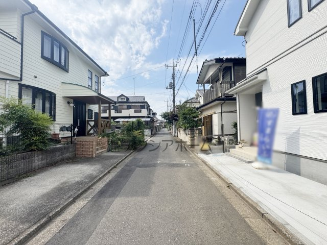 所沢市若狭1丁目・全1棟　新築一戸建　～LDK15帖～の前面道路含む現地写真|現地写真（2026年7月31日撮影）