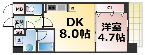 【間取り】 | セイワパレス天王寺真田山　仲介手数料無料